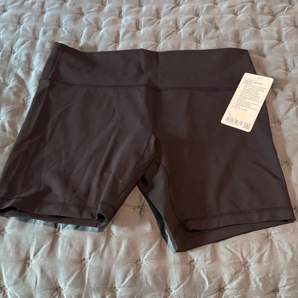Lululemon Athletica Black Bike Shorts